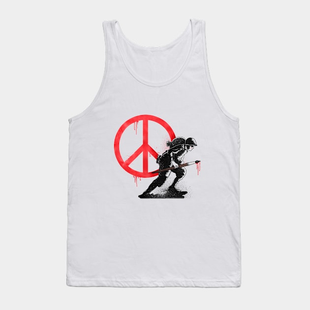 Art is my weapon! Tank Top by Amarelle07